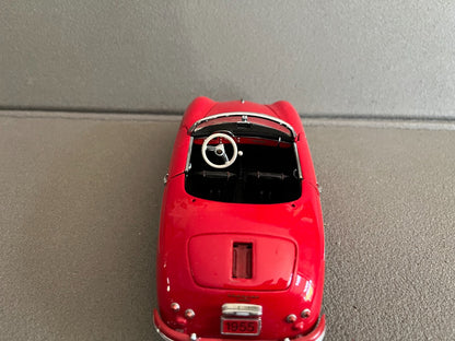 Ancienne Miniature Voiture 1955 Porsche 356 Speedster Franklin Mint 1/24 Défauts