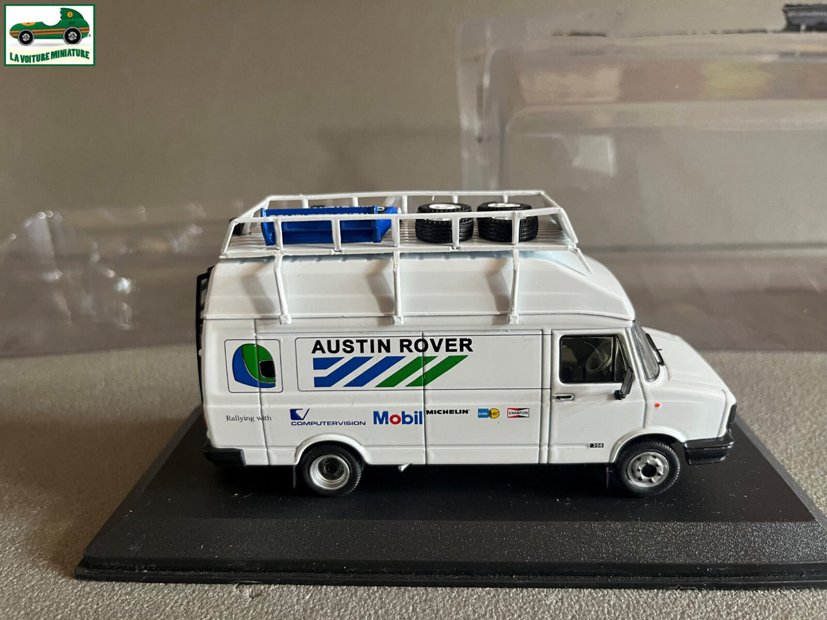 Miniature Camion Assistance Rallye Freight Rover Sherpa Austin 1986 1/43 Défaut
