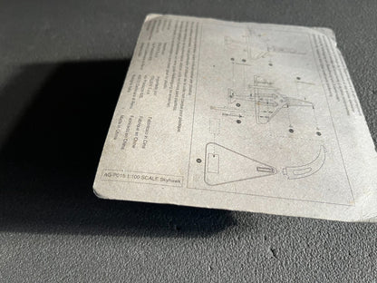 Avion miniature Militaire Tempest Fabbri Italeri 1/100