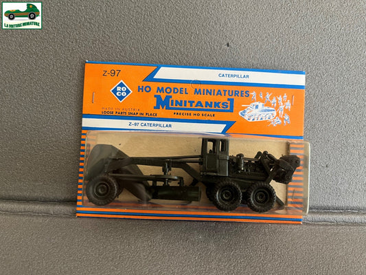 Miniature Engin Militaire Camion Blindé Z-97 Caterpillar Roco Minitanks  1/87 HO