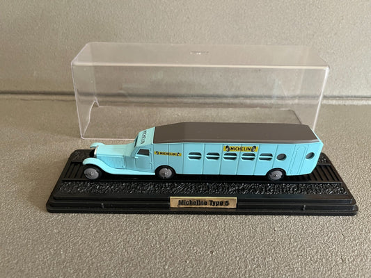 Voiture Miniature Autorail Train Michelin Micheline Type 5 HO au 1/87