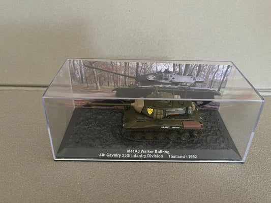 Miniature Militaire Char Tank Blindé M41A3 Walker Bulldog 1962 Altaya 1/72
