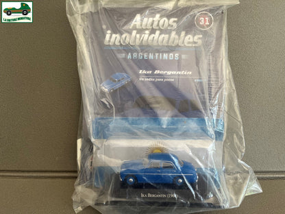Voiture Miniature Ika Bergantin 1960 Autos Inolvidables Argentinos 1/43