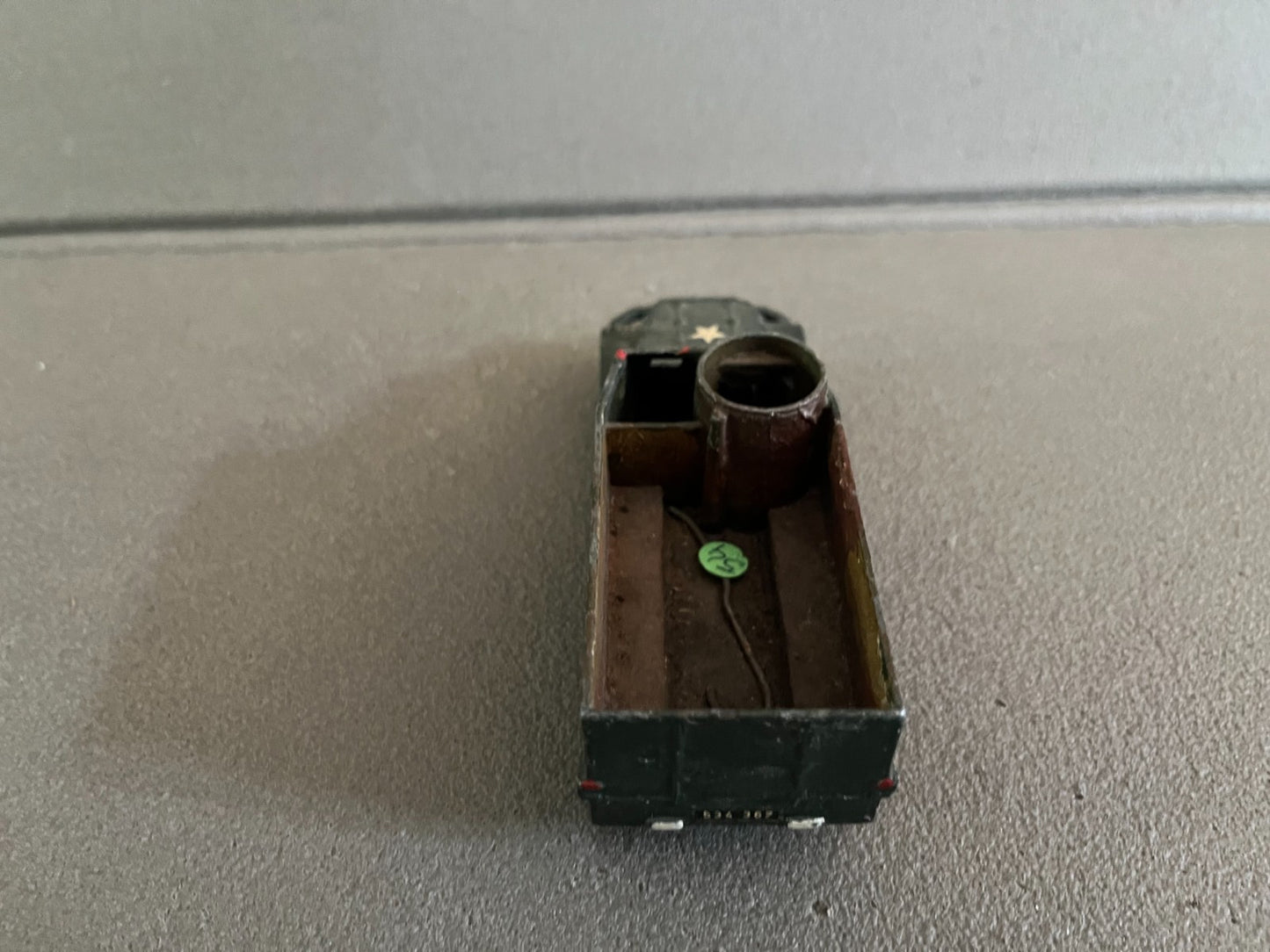 Ancienne Miniature Militaire Blindé Half Track  Dinky Toys Meccano France Epave