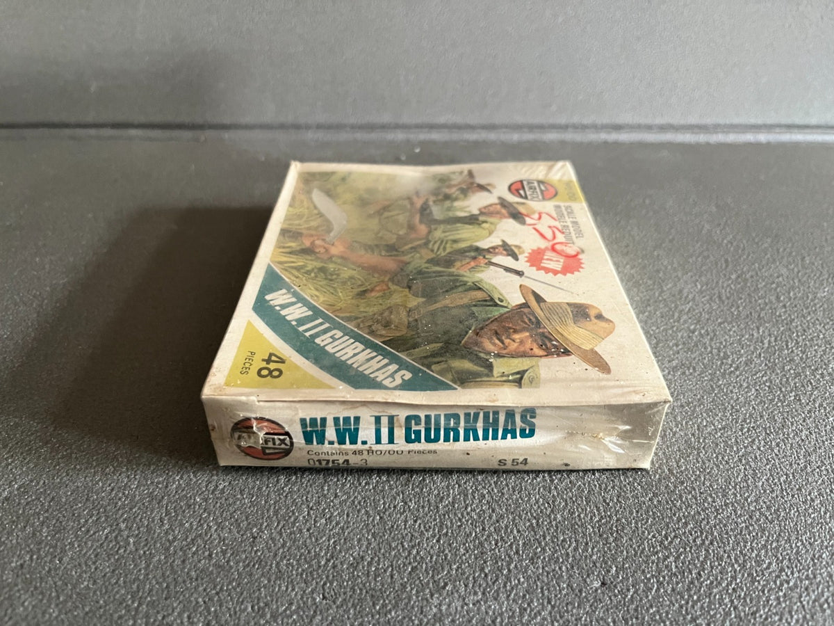 Maquette Militaire Figurine Soldat HO/OO Airfix WWII Gurkhas 1/72