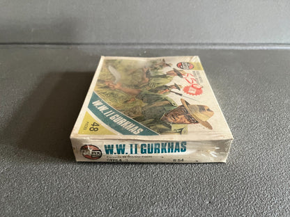 Maquette Militaire Figurine Soldat HO/OO Airfix WWII Gurkhas 1/72
