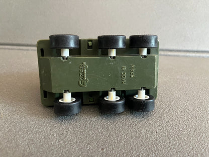 Jouet Ancien Voiture Miniature Militaire Char Tank Blindé 6 roues Gozan Spain