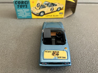 Ancienne Voiture Miniature Lotus Elan 318 Corgi Toys England 1/43