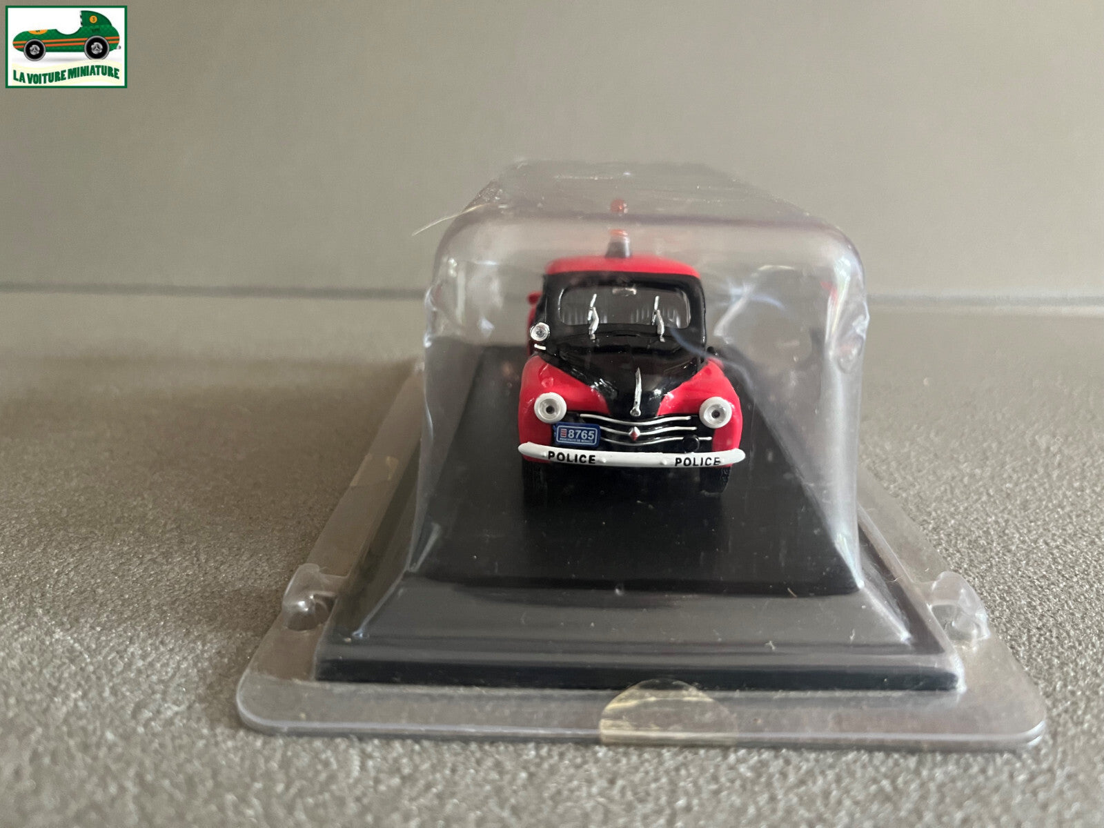 Voiture Miniature Renault 4CV Police monégasque 1956 Eligor au 1/43