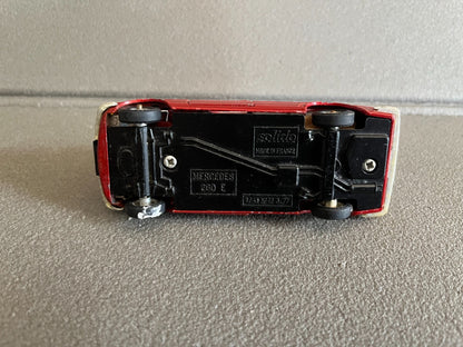 Voiture Miniature Ancienne Mercedes 280 E Solido France au 1/43