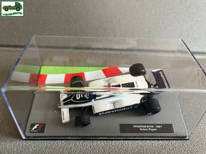 Voiture miniature Formule 1 F1 Brabham BT49 1981 Piquet au 1/43