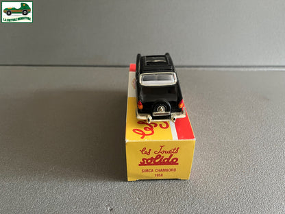 Voiture Miniature Simca Chambord 1958 Solido Hachette au 1/43