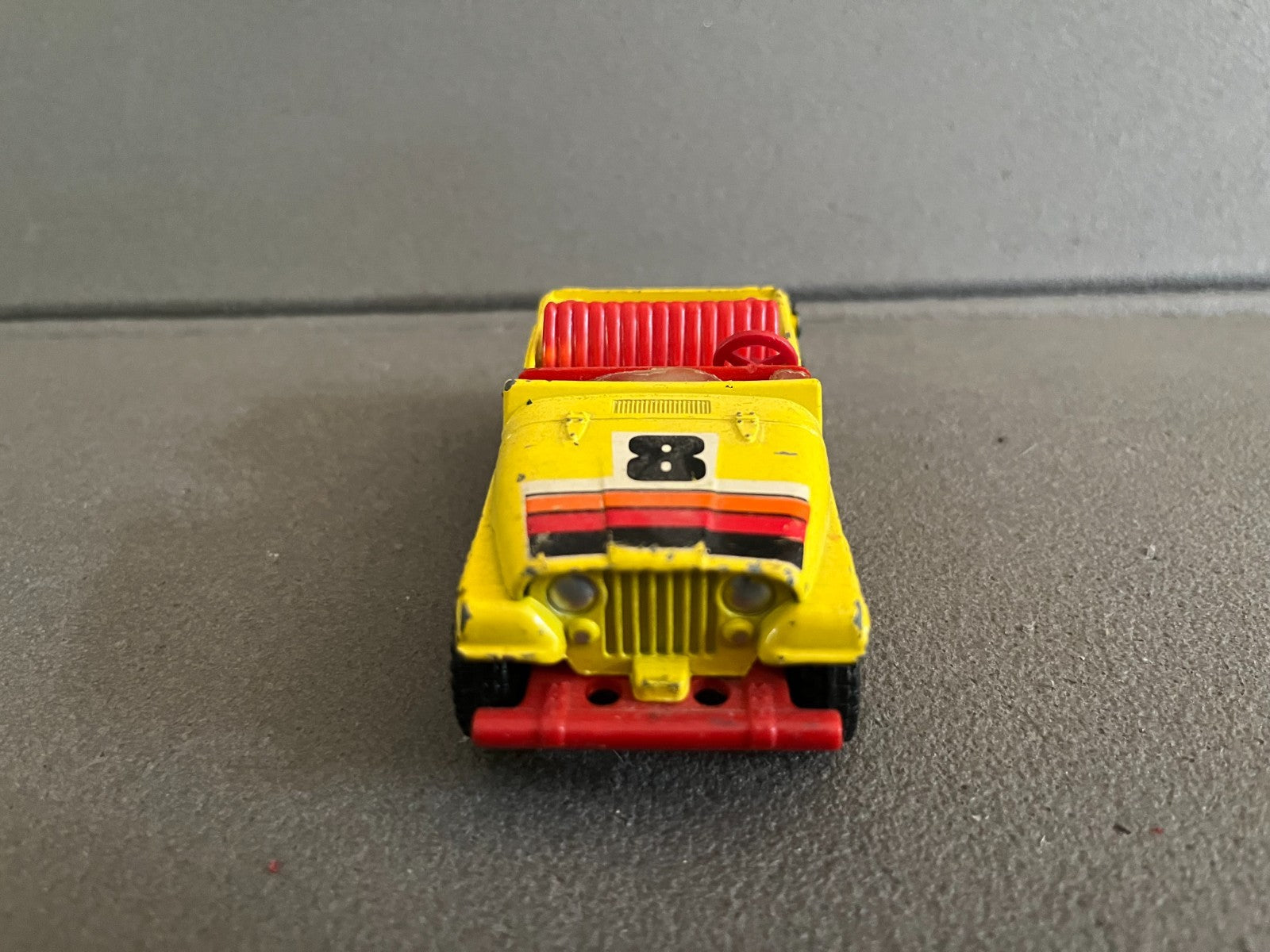 Ancienne Miniature Voiture Corgi Toys Jeep CJ-5 1/36 Epave