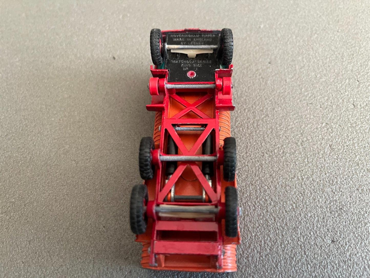 Voiture Miniature Camion Matchbox Hoveringham Tipper King Size Truck Lesney