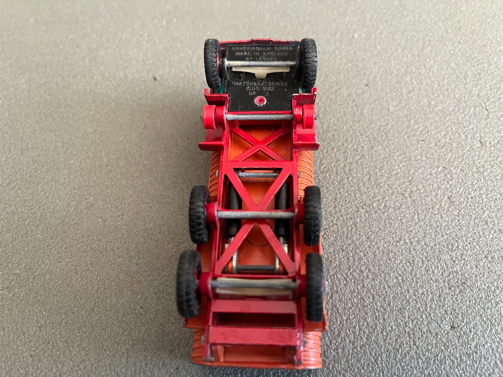 Voiture Miniature Camion Matchbox Hoveringham Tipper King Size Truck Lesney