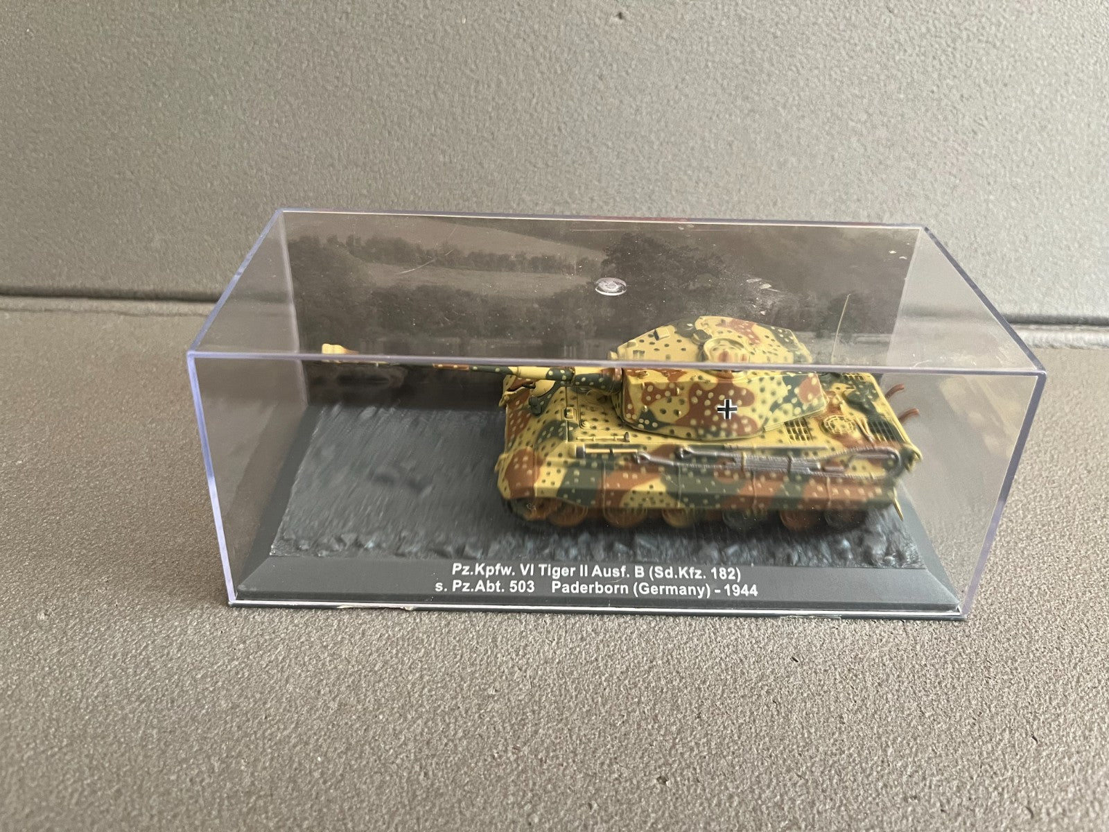 Miniature Militaire Char Tank Blindé Pz.Kpfw. VI Tiger II Porsche Altaya 1/72
