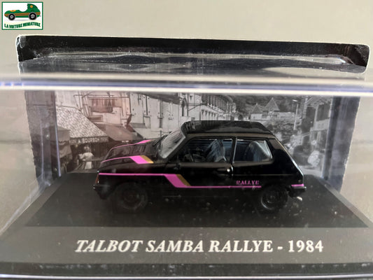 Voiture Miniature Talbot Samba Rallye 1984 au 1/43