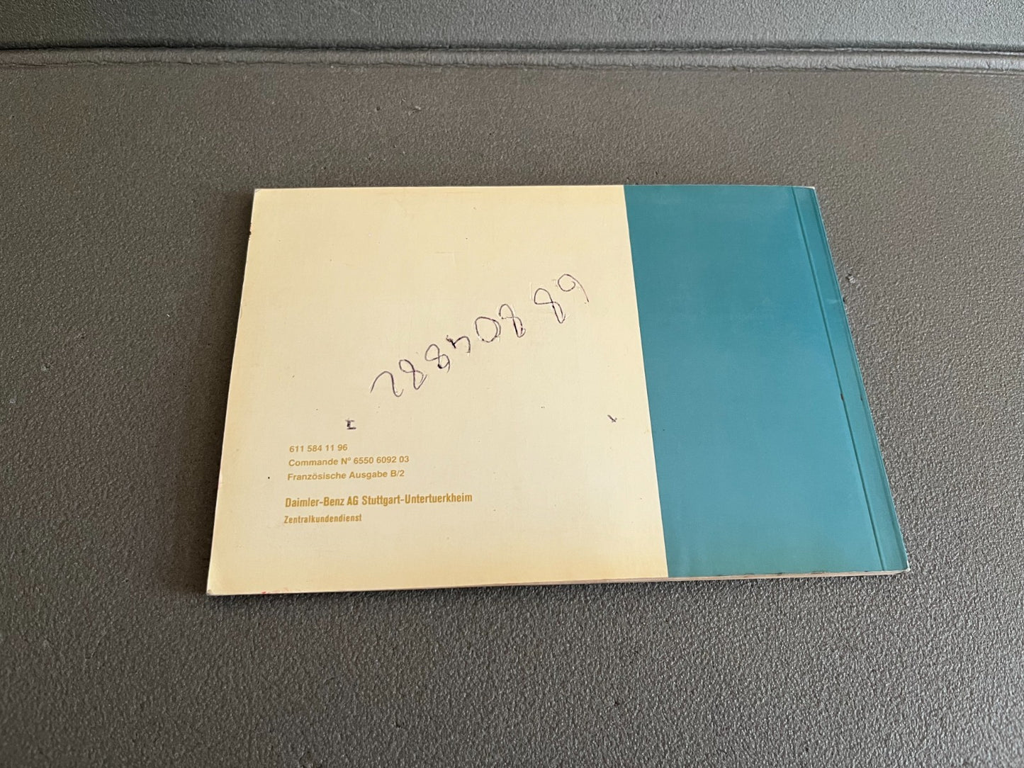 Livre Revue Automobile Camion Instructions de Service Mercedes Benz 207  307 407