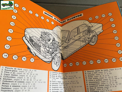 Livre Revue Technique Automobile Peugeot 304 S GL SL SLS EPA