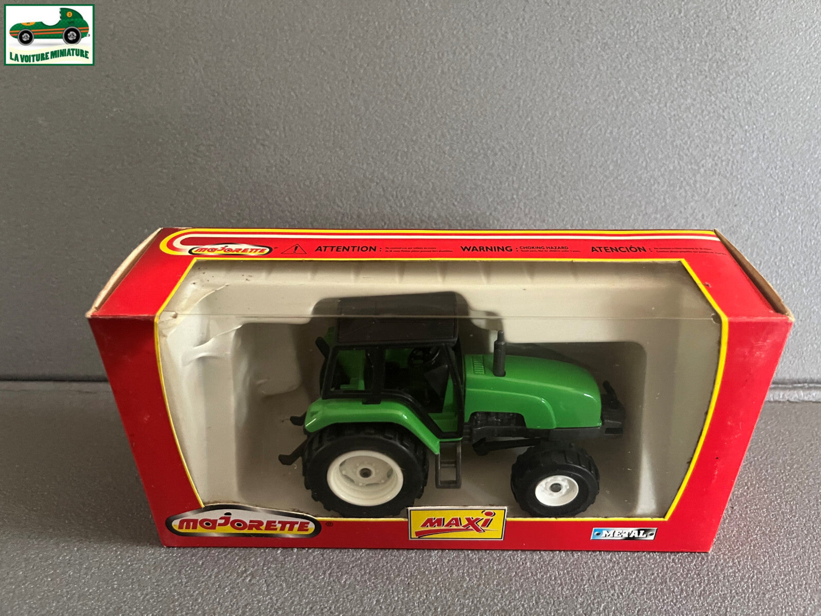 Voiture miniature Tracteur Agricole Maxi Majorette Série 3000