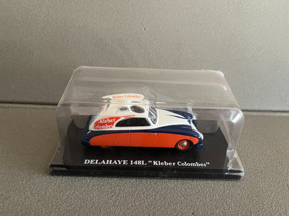 Voiture miniature Delahaye 148L Kleber Colombes Auto Plus Hachette 1/43