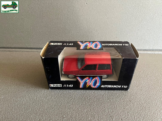 Ancienne Voiture miniature Autobianchi Y10 Polistil Italy au 1/43