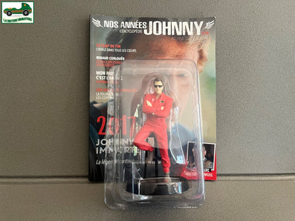 Figurine de Collection Johnny Hallyday + Livret N°54
