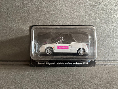 Voiture Miniature Renault Mégane I Cabriolet Norev Tour de France 1998 1/43