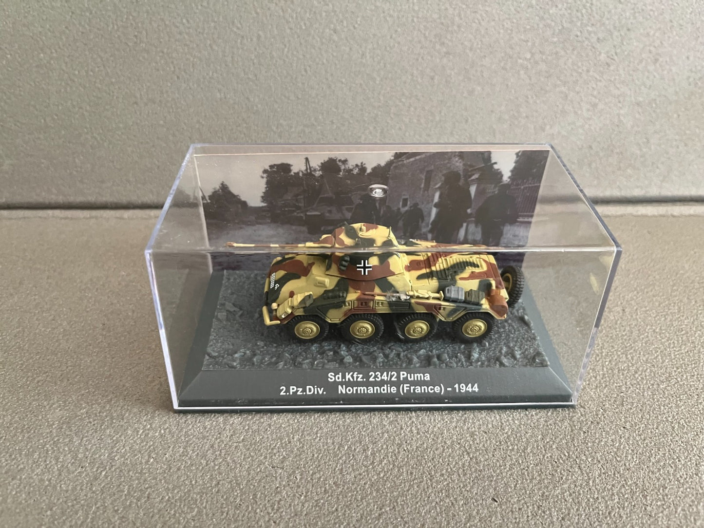 Miniature Militaire Char Tank Blindé Sd.Kfz. 234/2 Puma Altaya 1/72