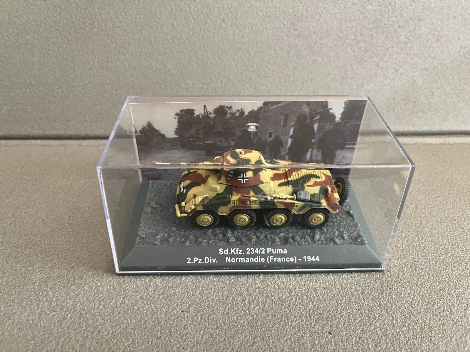 Miniature Militaire Char Tank Blindé Sd.Kfz. 234/2 Puma Altaya 1/72