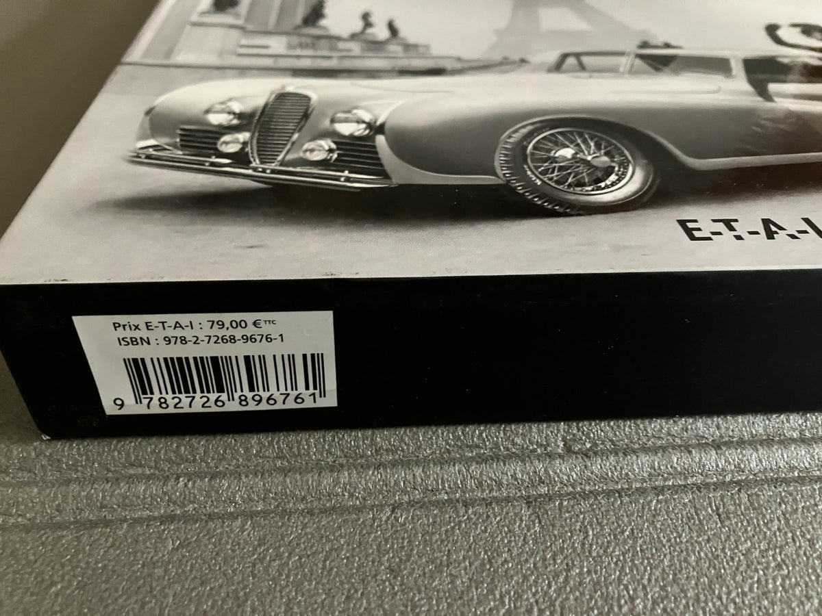 Livre Voiture Automobile Figoni Delahaye ETAI Tissot
