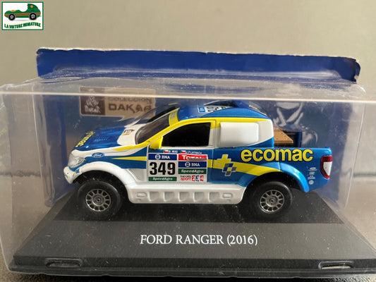 Voiture miniature Ford Ranger 2016 Rallye Paris Dakar au 1/43