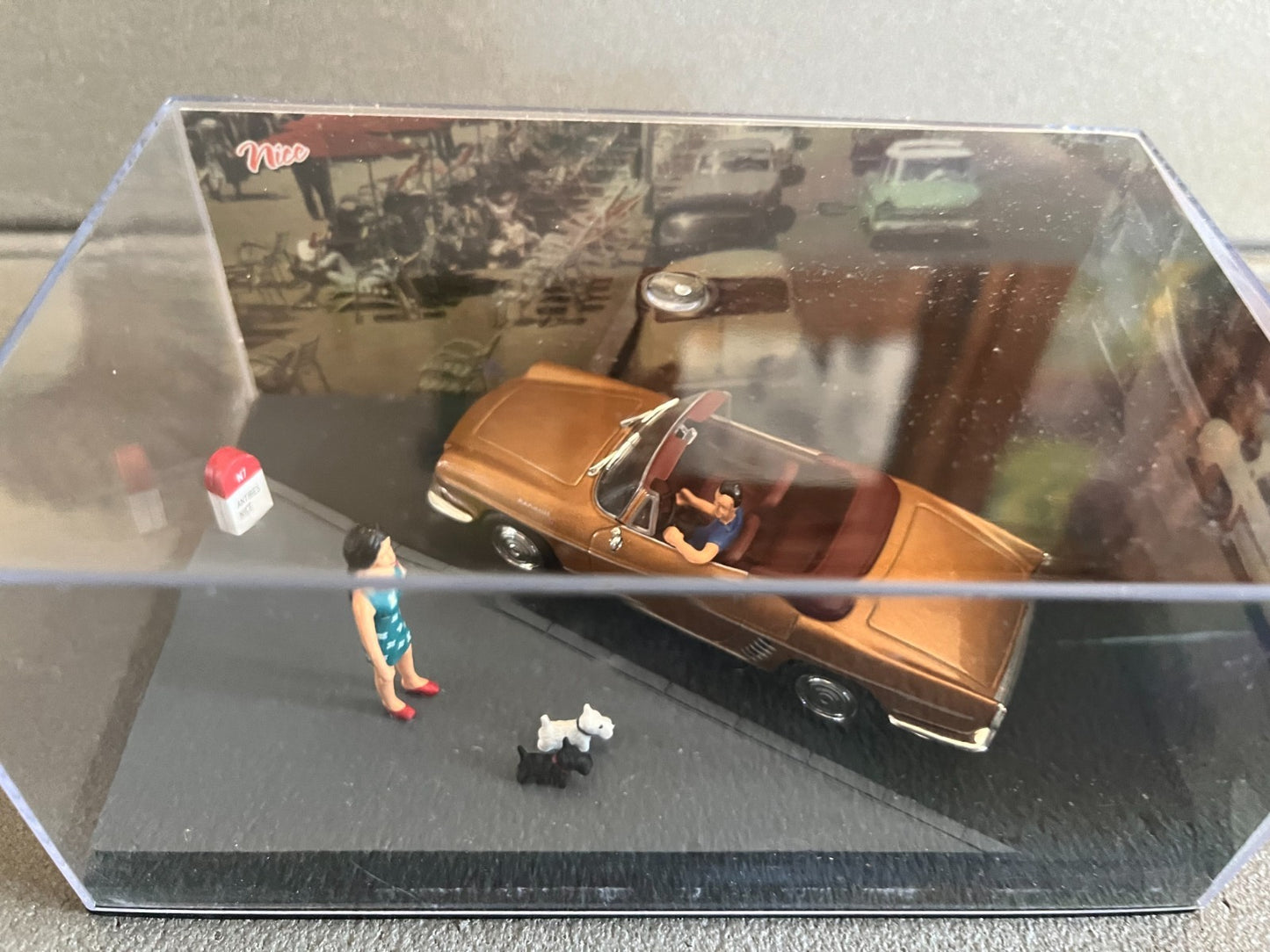 Voiture Miniature Renault Floride Etape 36 La Route Bleue RN7 1/43