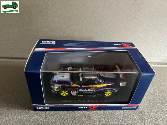 Voiture Miniature WedsSport Advan SC430 Super GT500 2011 Ebbro au 1/43
