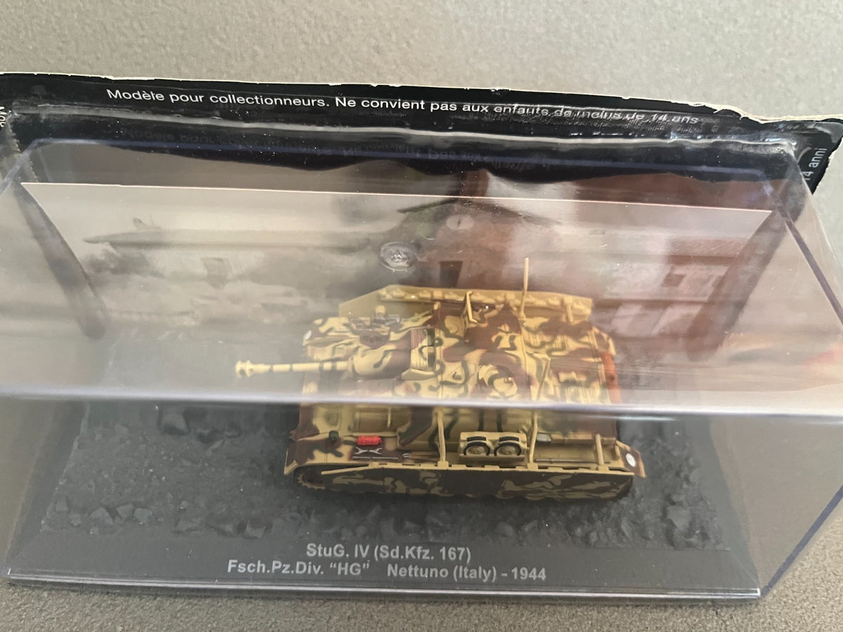 Miniature Militaire Char Tank Blindé StuG. IV Sd.Kfz. 167 Italy Altaya 1/72