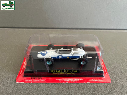 Voiture miniature Collection Formule 1 Ferrari 158 F1 1964 Surtees Nart au 1/43