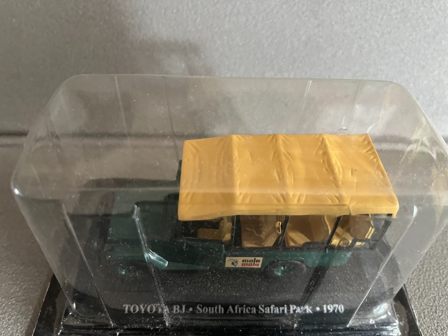 Voiture Miniature Toyota BJ Africa Safari Park 1970 Taxi Du Monde au 1/43 Altaya