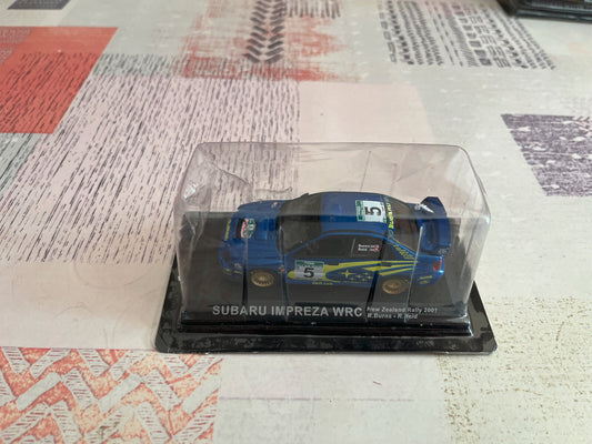 Voiture miniature Rallye Subaru Impreza WRC New Zealand Rally 2001 Altaya 1/43