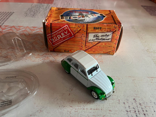 Voiture Miniature 2 CV Citroen 2cv Dolly 1985 Norev 1/43
