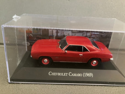 Voiture Miniature American Cars Chevrolet Camaro 1969 Altaya 1/43