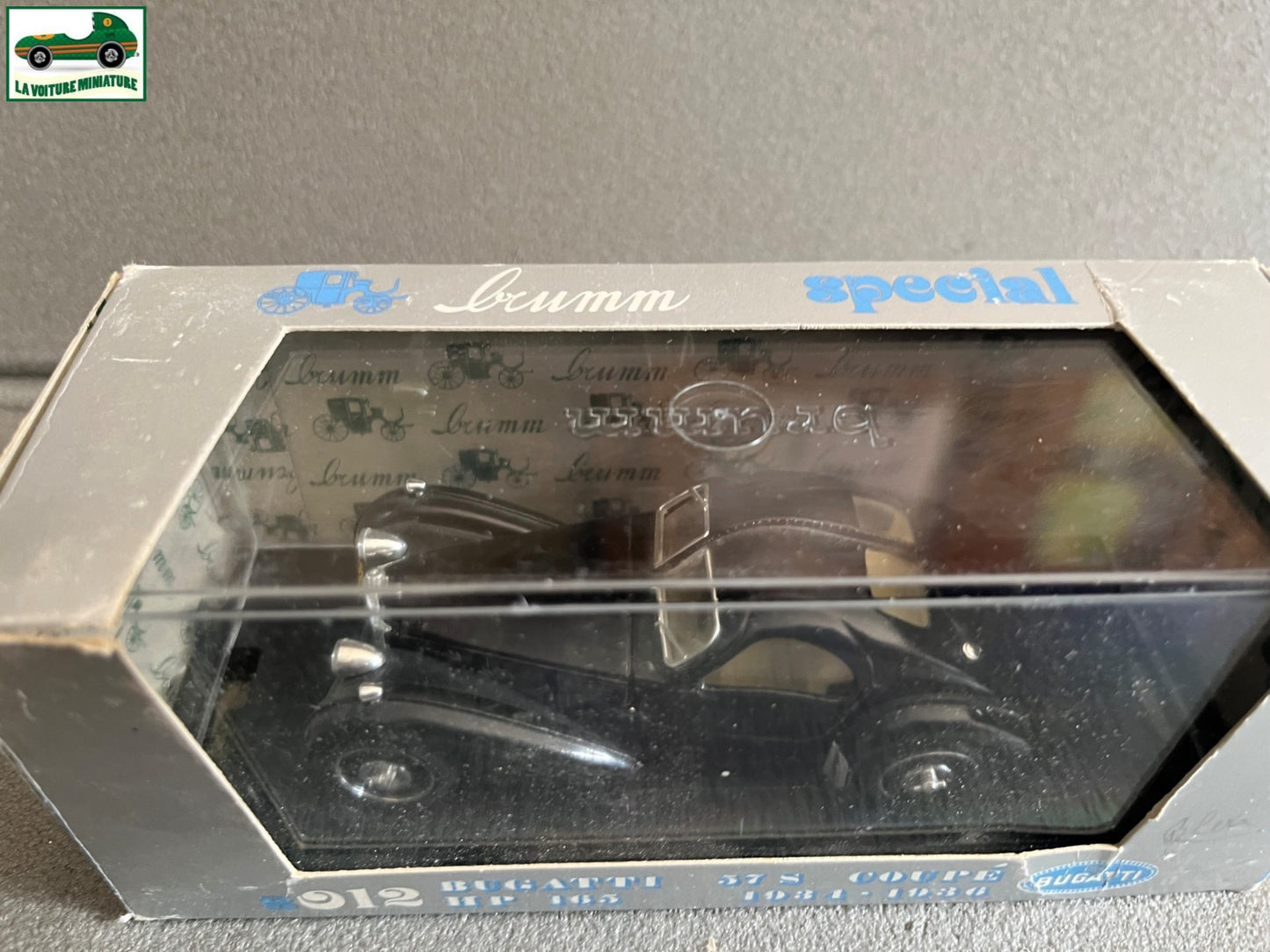 Voiture Miniature Bugatti 57 S Coupé Brumm Italy au 1/43
