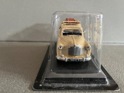 Voiture Miniature Renault Colorale Savane 1955 Taxi Du Monde au 1/43 Altaya