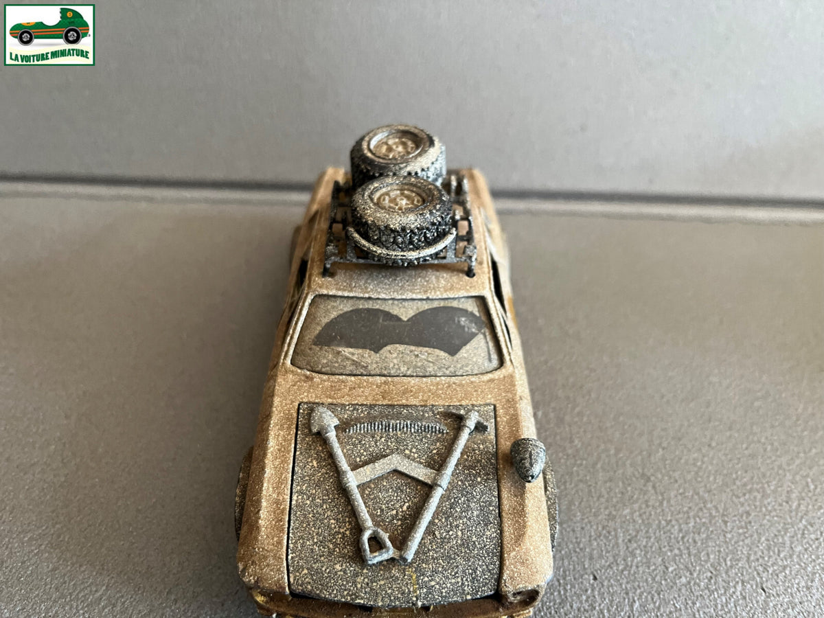 Ancienne Voiture Miniature Lancia Fulvia 1600 HF Polistil au 1/25 Epave