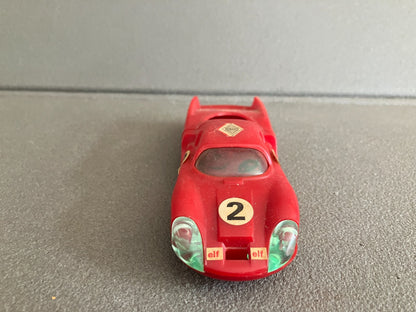 Ancienne Voiture Miniature Plastique Renault Alpine A210 Le Mans