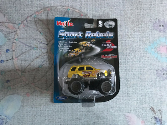 Voiture Miniature Maisto Monster 4x4 Sport Rebels White Hot