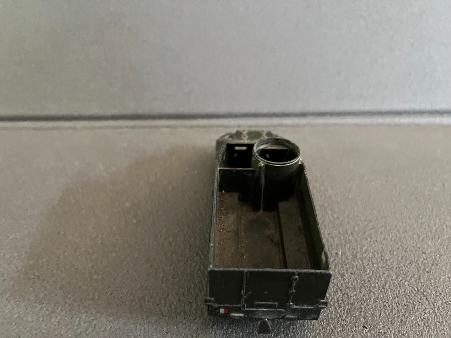 Ancienne Miniature Militaire Blindé Half Track  Dinky Toys Meccano France Epave