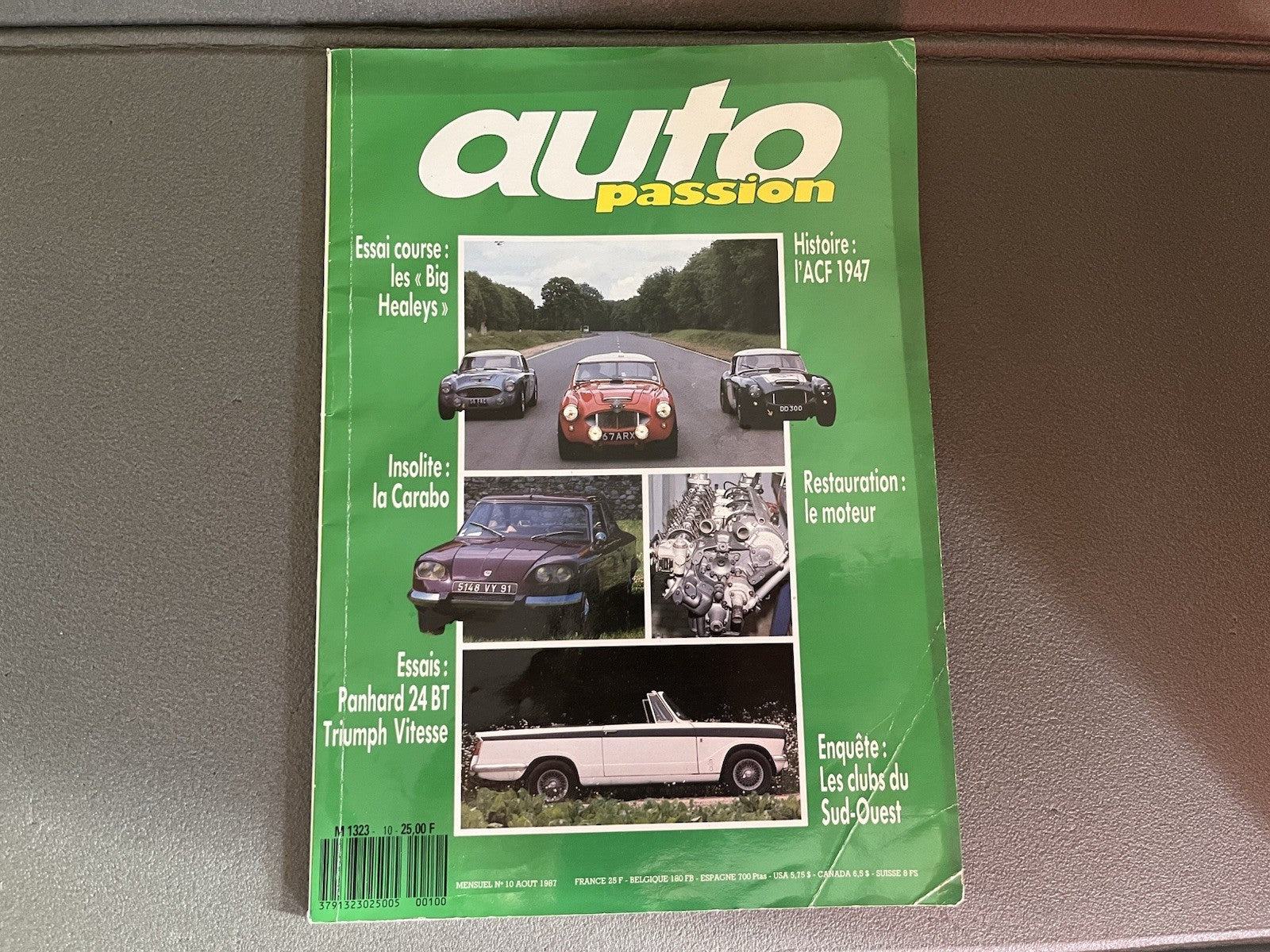 Livre Revue Voiture Automobile Auto Passion N°10