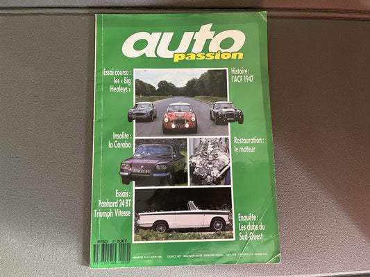 Livre Revue Voiture Automobile Auto Passion N°10