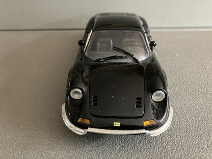 Voiture Miniature Ferrari Dino 246 GT Noire Anson au 1/18