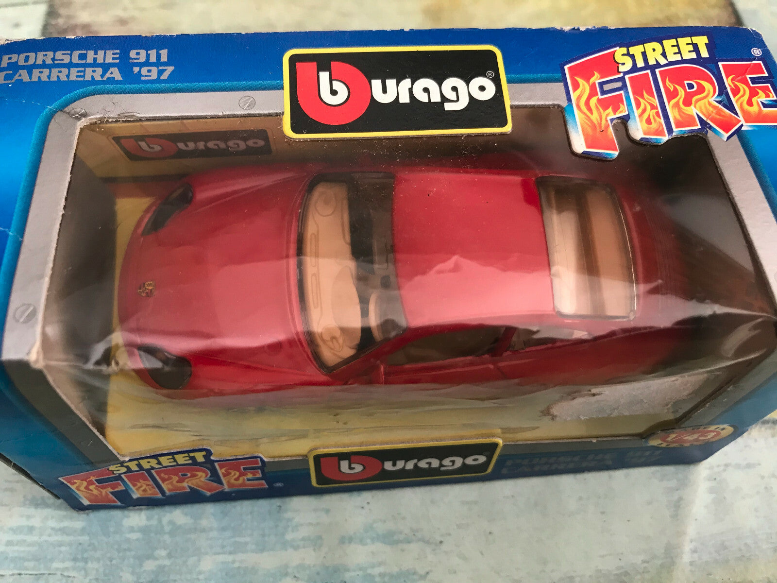 Voiture Miniature Porsche 911 Carrera Burago 1997 '97 1/43